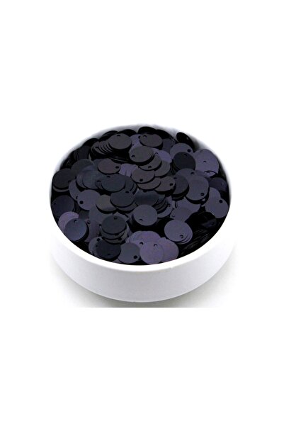 yfhobi 10 Gram - 10 Mm Plastik Payet Pul Yandan Delik Güpür, Takı, Kumaş Ve Süsleme Pulu, 10 Gram? 260 Adet