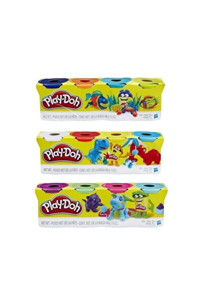 Hasbro Play Doh Oyun Hamuru Play Doh 4'lü 3 Paket