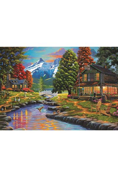 Art Puzzle Two Collars One Forest