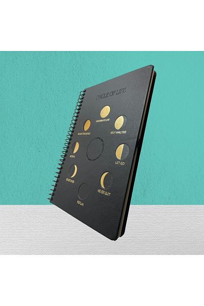 Gıpta Circle Of Line SpLeather KpkNotebook 17x24 120yp Lined