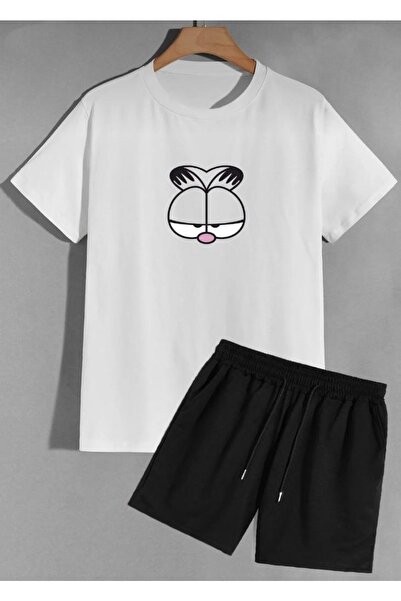 NO 601 طقم شورت صيفي كبير الحجم