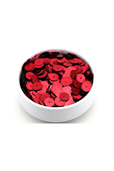 yfhobi 10 Gram- 10 Mm Plastik Payet Pul Ortadan Delik Güpür, Takı, Kumaş Ve S...