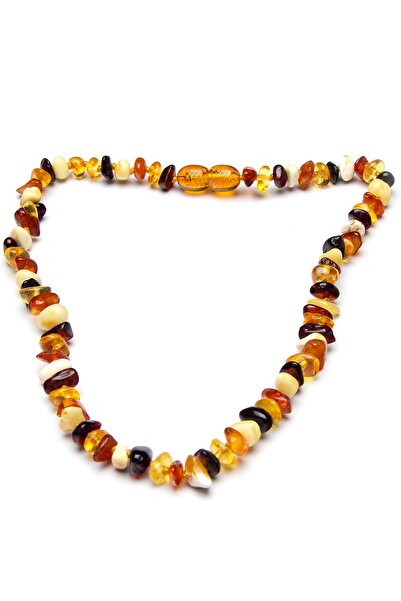 OTTOTESBİH Sertifikalı Baltık Has Damla Kehribar Bebek Diş Kolyesi Kehribar Kolye