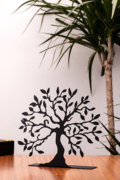Muyika Design Muyika Metal Masa Üstü Dekoratif Obje&biblo Ağaç Bbl-m
