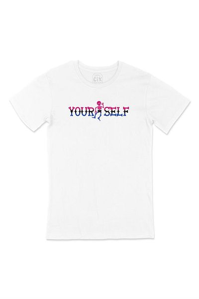 Cix Λευκό T-Shirt με σκελετούς