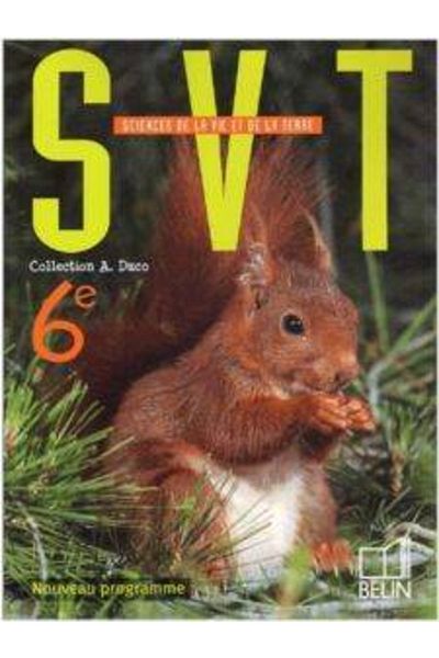 BELİN Svt 6e Program 2005 Student's Book