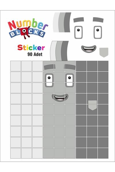 Printhome Number Blocks Matematik Eğitici Birim Küp Snapcubes 90 Adet