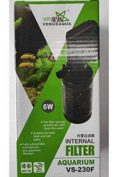 Venusaqua Neo Pet Market Vs230f Aquarium Inner Filter 500 L