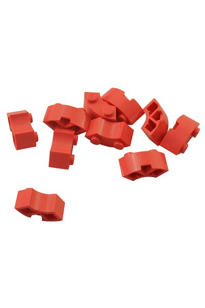 LEGO Original Custom Moc Creator Brick Round 2 X 2 Quarter Round Brick Coral 4 Pieces Will Be Sent