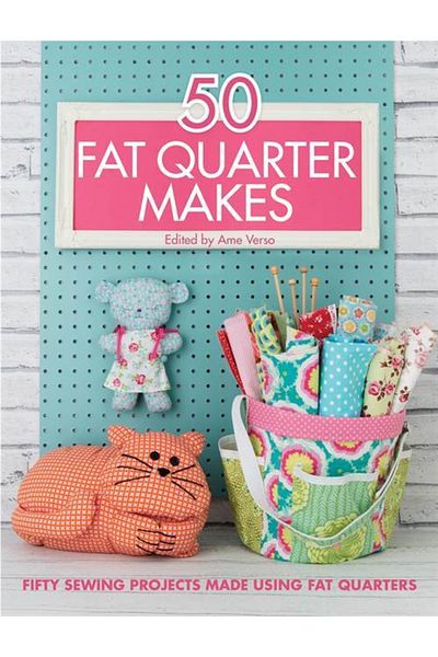 David & Charles 50 Fat Quarter Makes