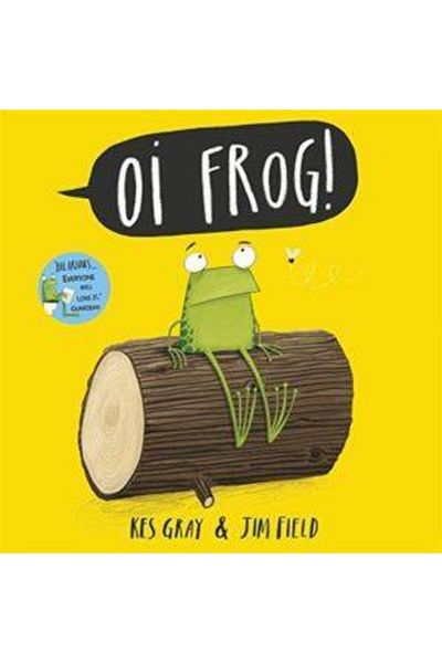 Hodder Children's Books Oi Frog - حافظة منقوشة بقصة مريحة