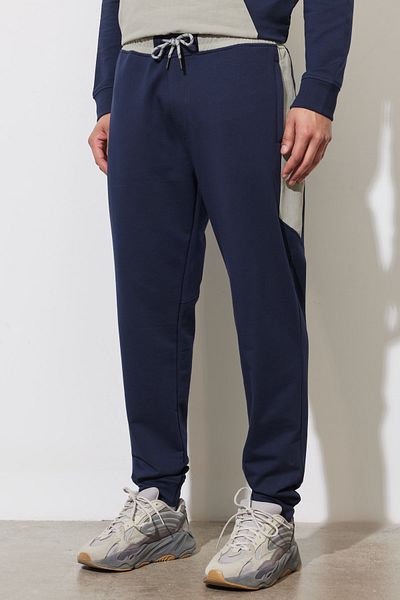 ALTINYILDIZ CLASSICS Ανδρικό φούτερ με κανονική κοπή σε μπλε Navy Standard Fit