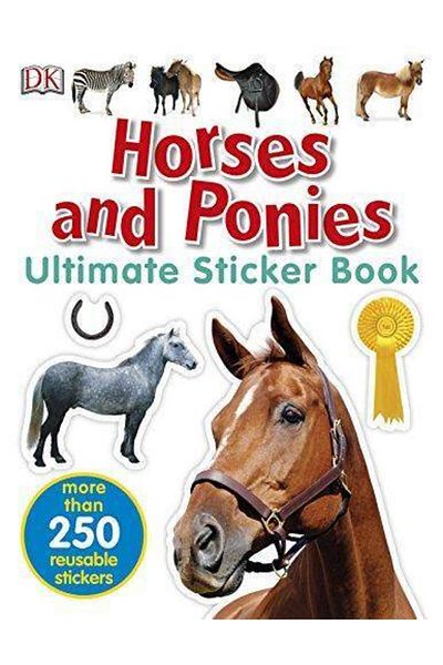 Dorling Kindersley كتاب ملصقات الخيول والمهر