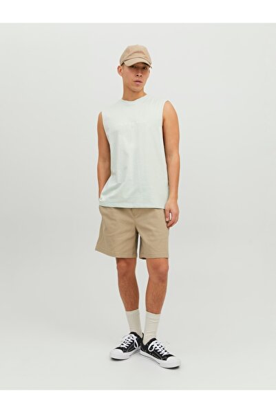 Jack & Jones Ανδρικό μπλουζάκι Jack&jones Sleeveless Mint 100% βαμβάκι 12210016