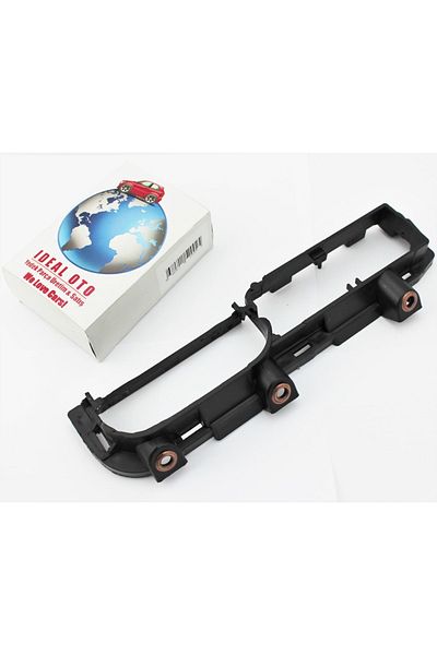 İDEAL OTOMOTİV مجموعة غطاء إطار زر زجاجي لمقبض الباب Vw Golf 4 Bora (طراز بابين) 1j1867179a 3b1867171e/a