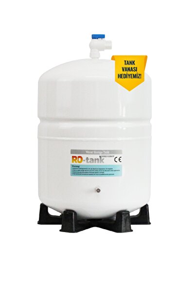 H-MAX Reverse Osmosis System 8 Litre Metal Anti-bakteriyel 2.8 Galon Su Arıtm...
