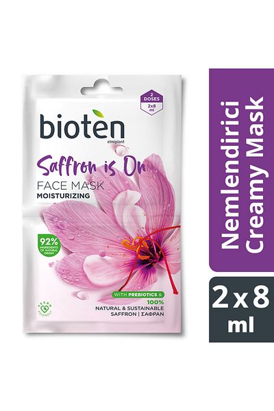 bioten elmiplant Saffron Is On Intensive Moisturizing Face Mask 2x8ml