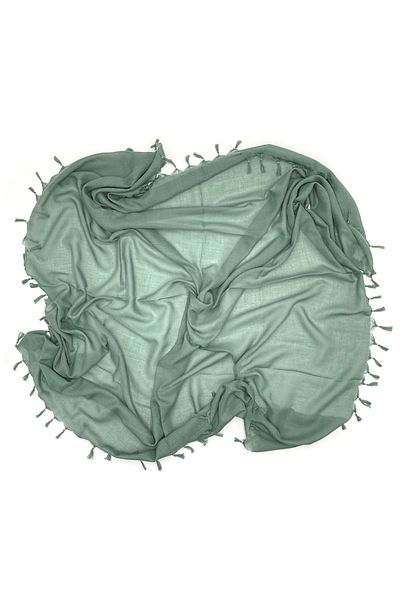 Naz Ipek Pachet de 4 bumbac, culoare uni, lucrat manual cu margele, distribuire cadou 110x110cm