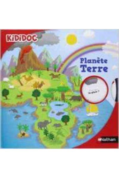 NATHAN Kididoc Planete Terre - Light Book for Children