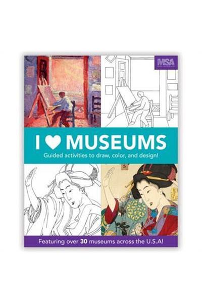 Mudpuppy I Heart Museums Activity Book