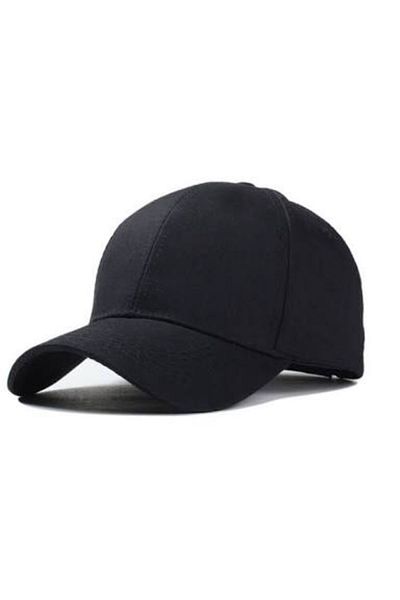 Moda Kızı Butik Unisex Sports Plain Unprinted 56-60 Cm Adjustable Hat with Back Velcro