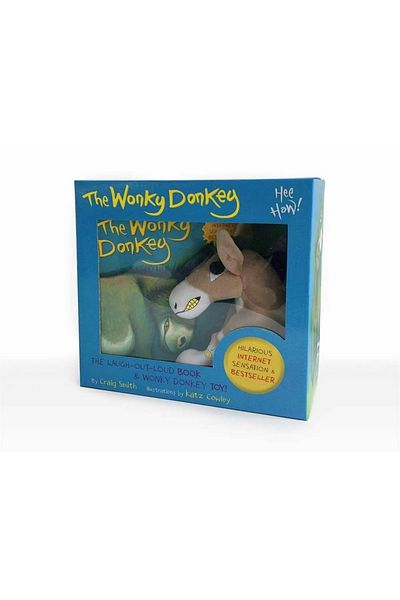 Scholastic مجموعة الكتب والألعاب المعبأة من The Wonky Donkey
