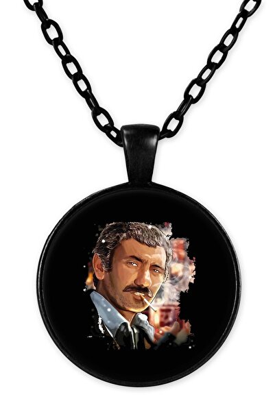 herotasarım قلادة سلسلة سوداء غير قابلة للانعكاس من Guney - Bll1024