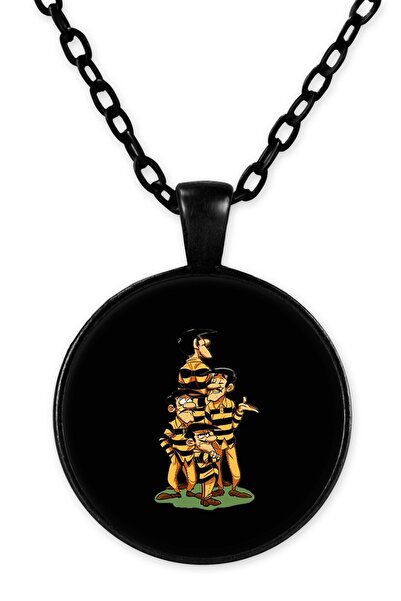 herotasarım قلادة سلسلة سوداء من دالتون براذرز - Bll3240