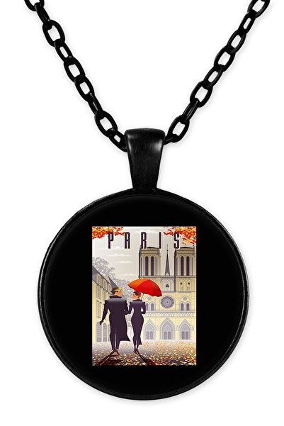 herotasarım باريس Bll531 نموذج قلادة سلسلة سوداء