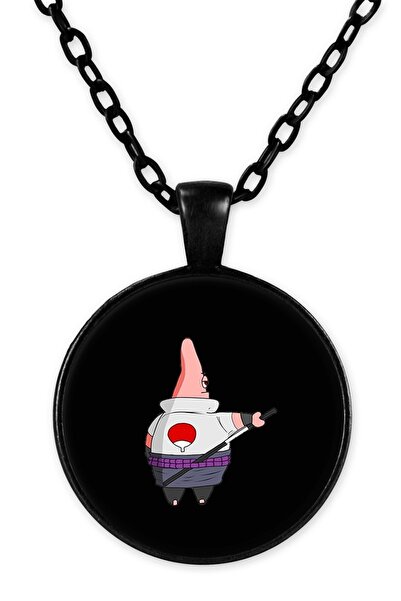 herotasarım ناروتو قلادة سلسلة سوداء Bll3547