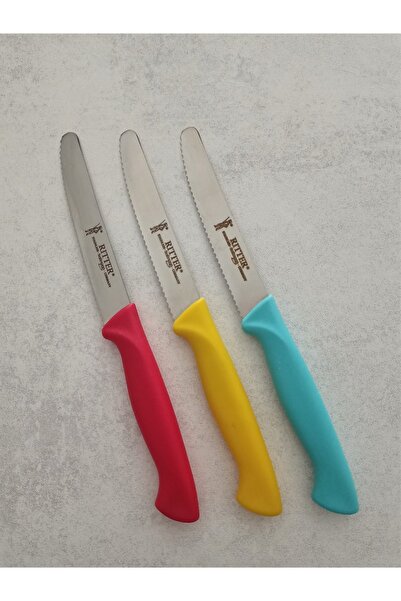 Solingen Rıtter Tırtıklı Sebze Doğrama Bıçağı 3'lü-1