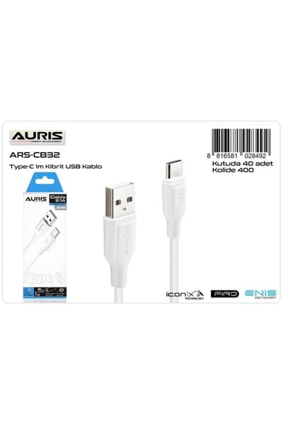 Auris Pi-x C109 Type-c Girişli 18w 3.0a Hızlı Şarj Ve Data Kablosu