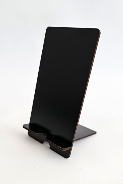 woodsia Ahşap Telefon Standı (siyah)