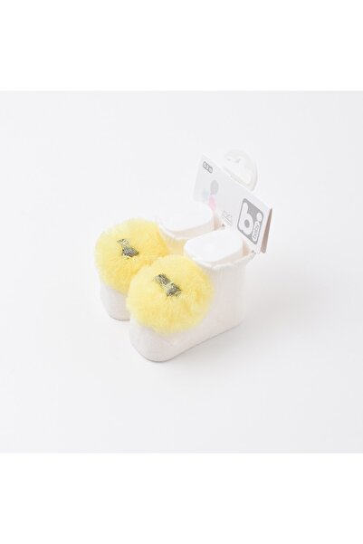 Bibaby Pompom Baby Socks 68337