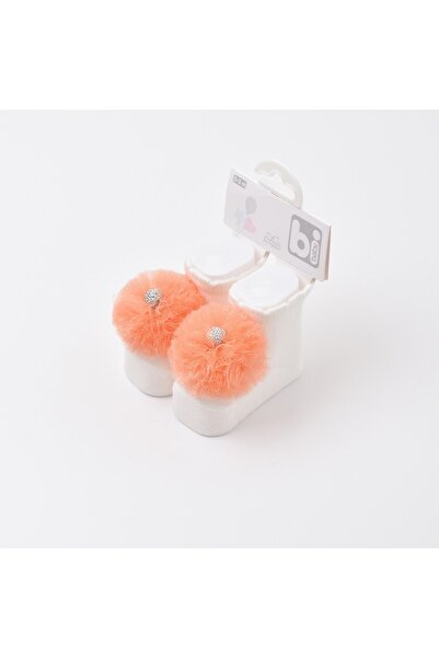 Bibaby Pompom Baby Socks 68337