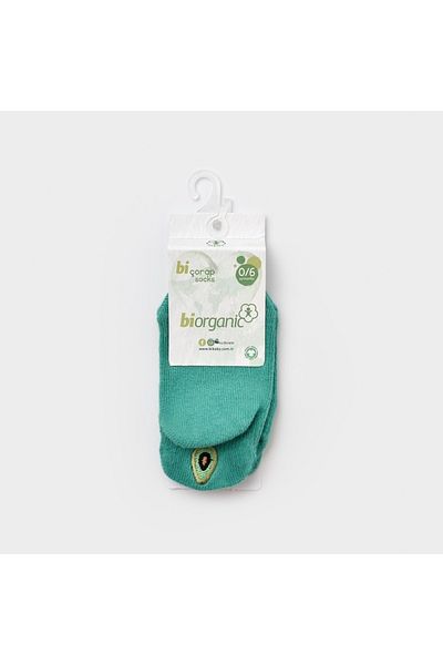 Biorganic Cute Embroidered Sneakers Socks 68388
