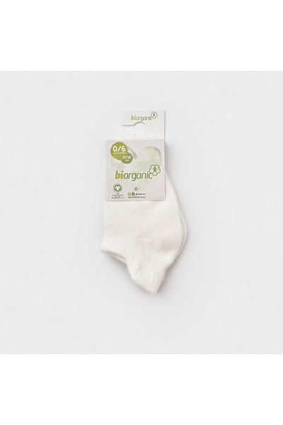 Biorganic Basic Sneakers Baby Socks 68389