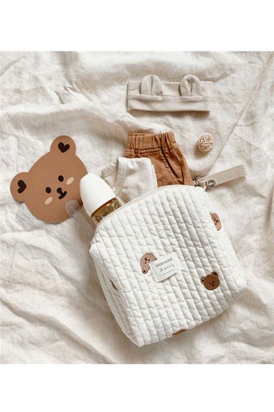 Modakids Mother Baby Care Bag Quilted Waterproof Stroller Organizer Organizer Stroller Bag