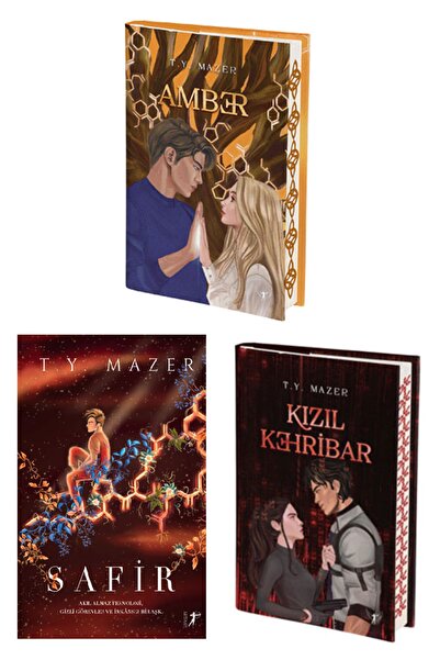 Artemis Yayınları T. Y. Mazer 3 Kitap Set / Safir - Amber - Kızıl Kehribar