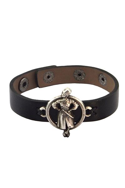anahtarlıksepeti Snap Fastener Leather Caucasian Men's Bracelet