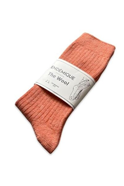 Endemique Studio Kadın Çorap The Wool Vl Coral