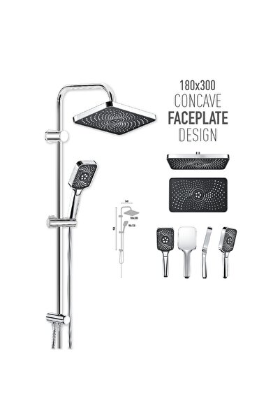 Valtemo Reflex Raın Duş Seti
