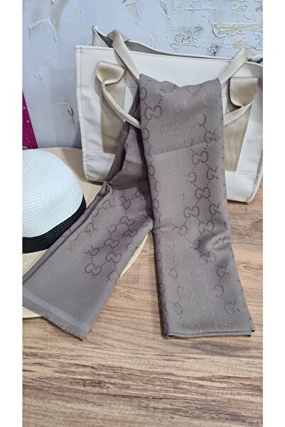 Nilbutik Σάλι με μοτίβο από βαμβακερό μετάξι