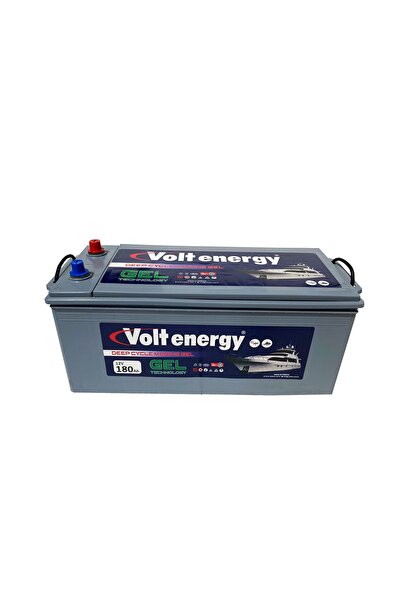 VOLT ENERGY 12 V 180 Amper Deep Cycle Marin Jel Nanocarbon Akü