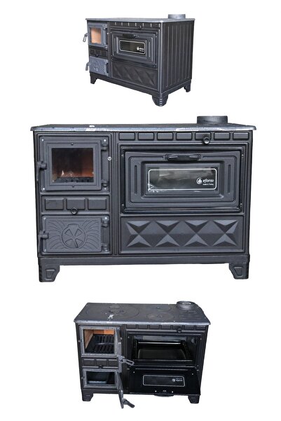 EFOR SOBA Eforısı Füme Tuğlalı Kuzine Tauri Model