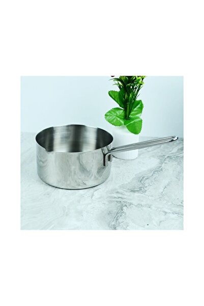 Russet 12 Cm Kaçerola Sosluk Ince Çelik 304 18/10ni Paslanmaz Sütlük