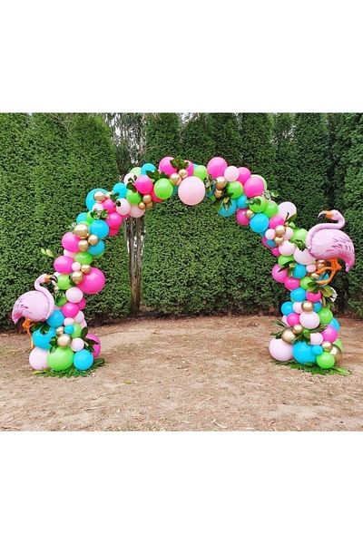 MFM Party Flamingo Foil Chain Balloon Set