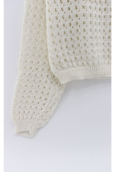 macharelbasic Γυναικείο πουλόβερ εποχιακά πλεκτά με μοτίβο με λαιμόκοψη