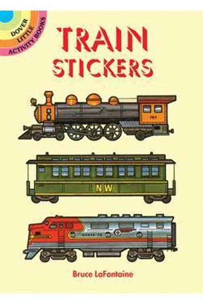Dover Classics ملصقات القطار