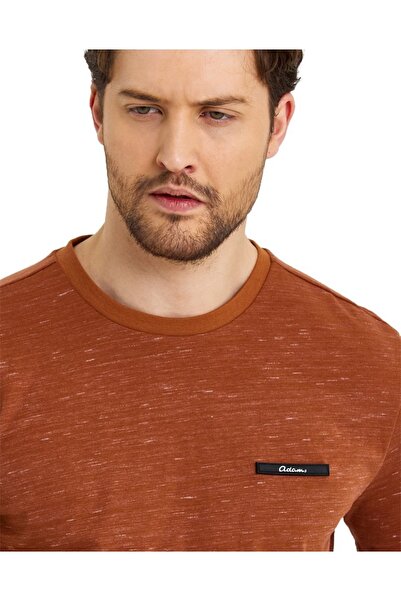 Adams Ανδρικό μπλουζάκι με κοντό μανίκι Basic Unprinted Logo